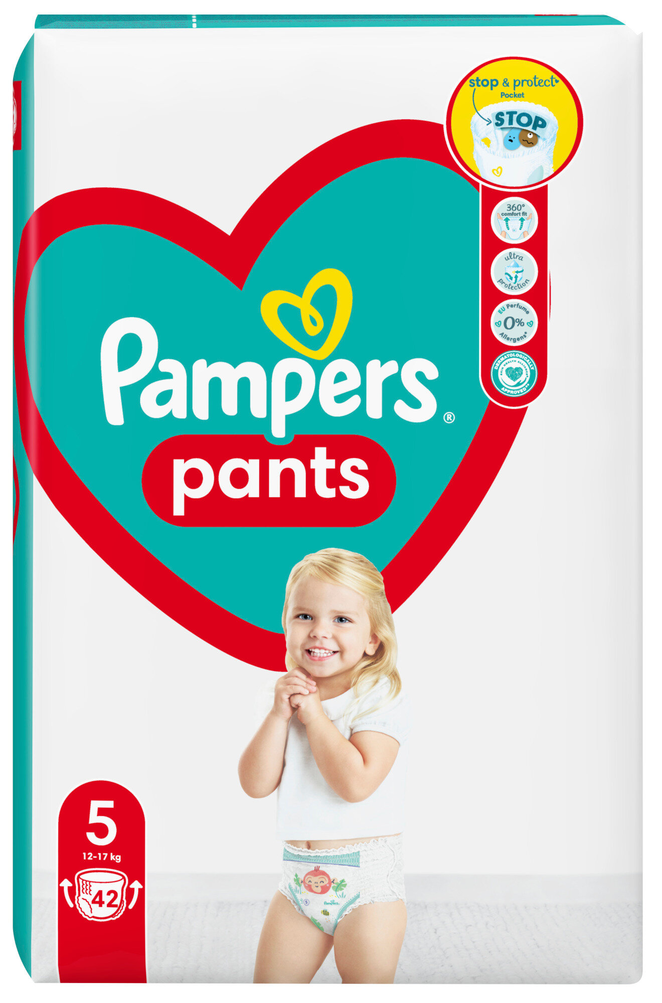 pampers active dry 1 43 szt