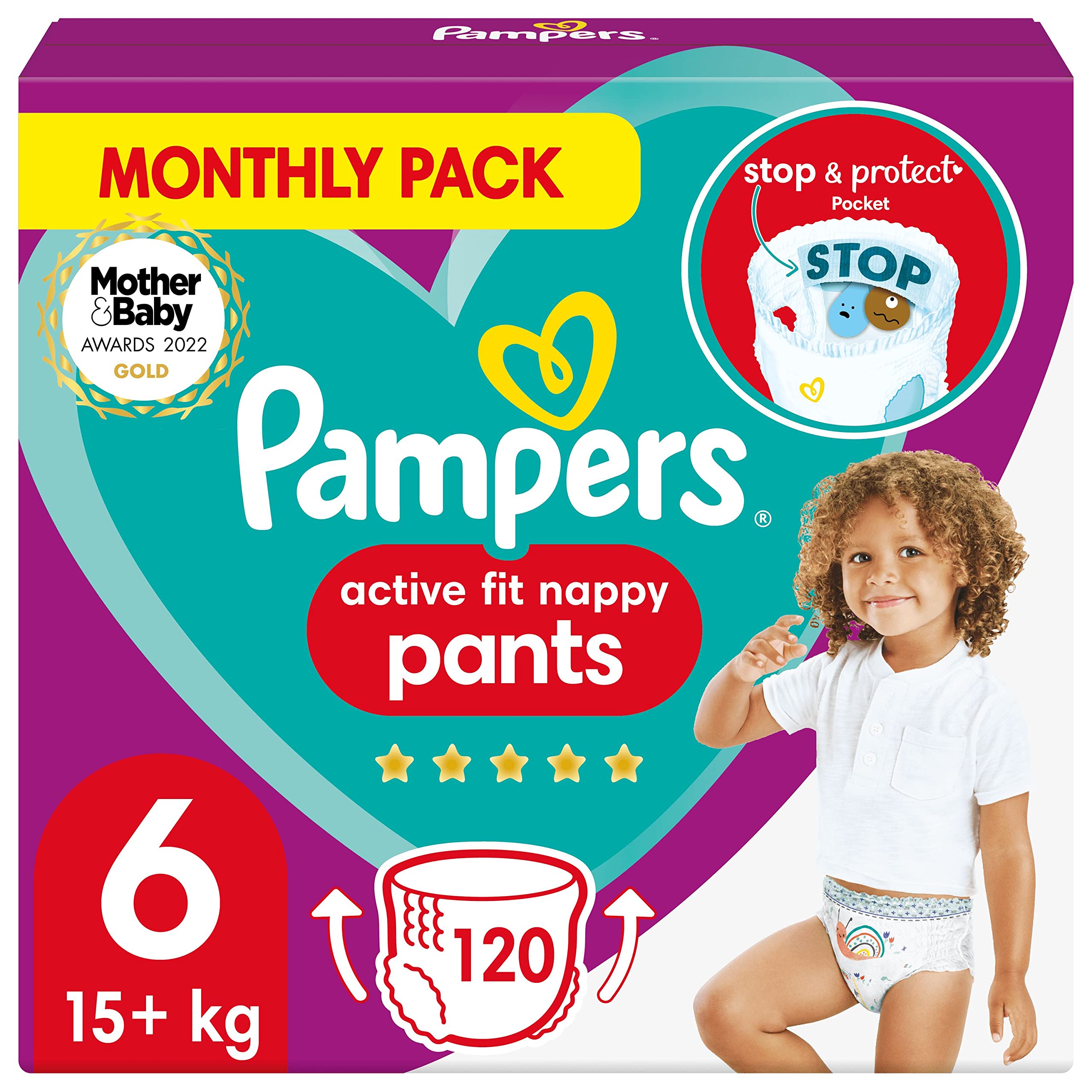 pampers active baby midi mega pack