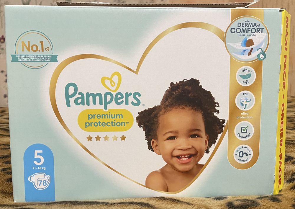 pampers premium care a baby dry