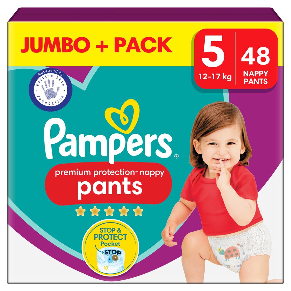 checking pampers