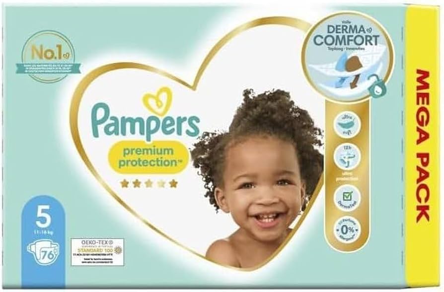 pampers 6 od ilu lat