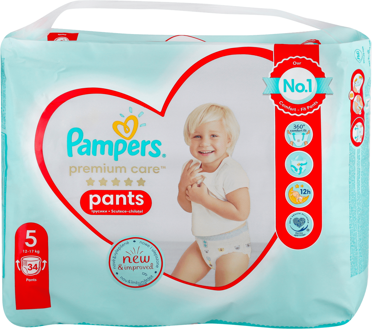 pieluchomajtki pampers carry