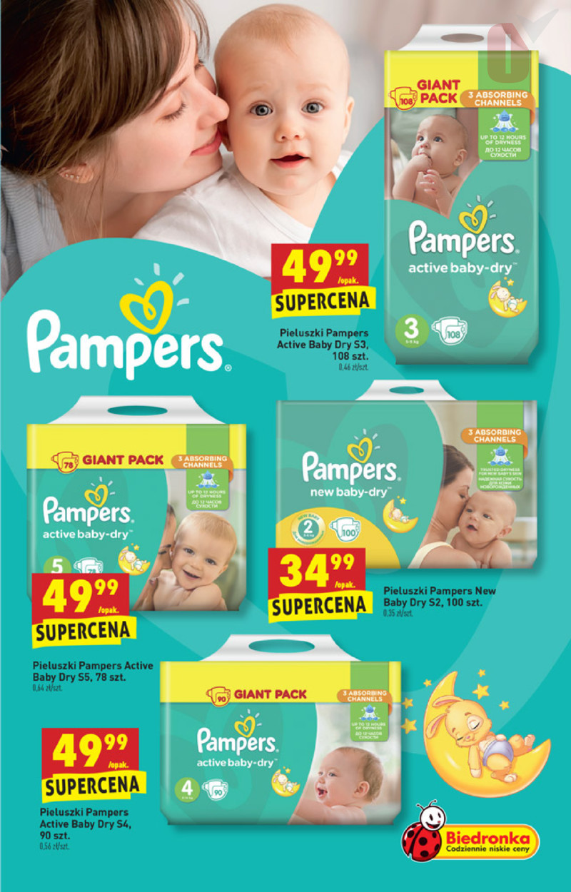 pieluchomajtki pampers premium care 3 jak używać