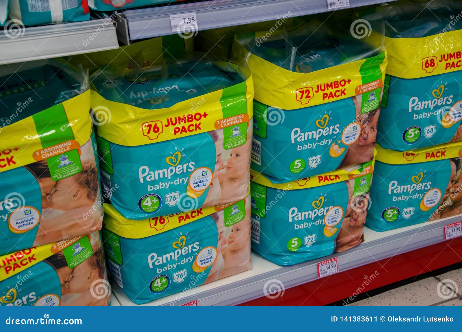 pieluchomajyki pampers 2