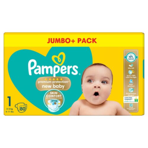 pampers new baby pieluchy 1 newborn 43 szt pieluszek