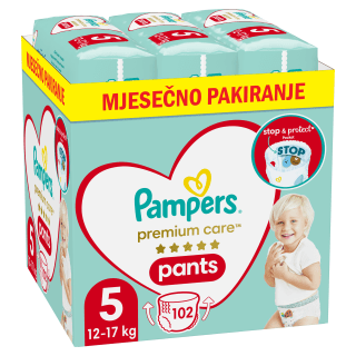 pieluchomajtki pampers premium care 5