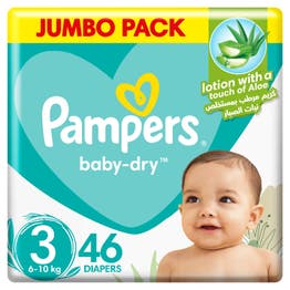 new pampers baby dry