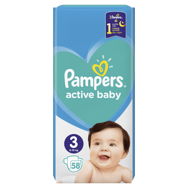 pampers active fit size 4