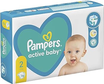 pampers na dziecku