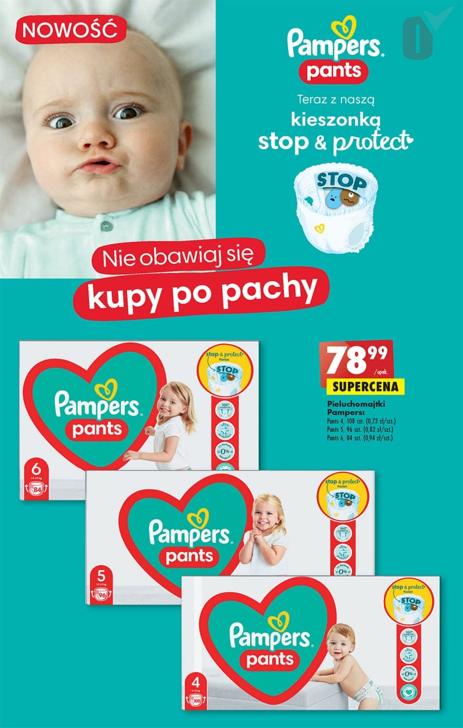 Japońskie pieluszki Whito M 6-11kg 3h