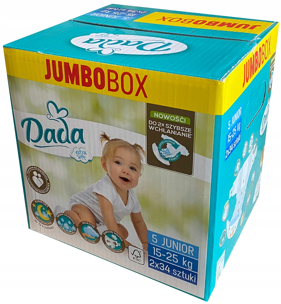 pieluchomajtki pampers jumbo 3