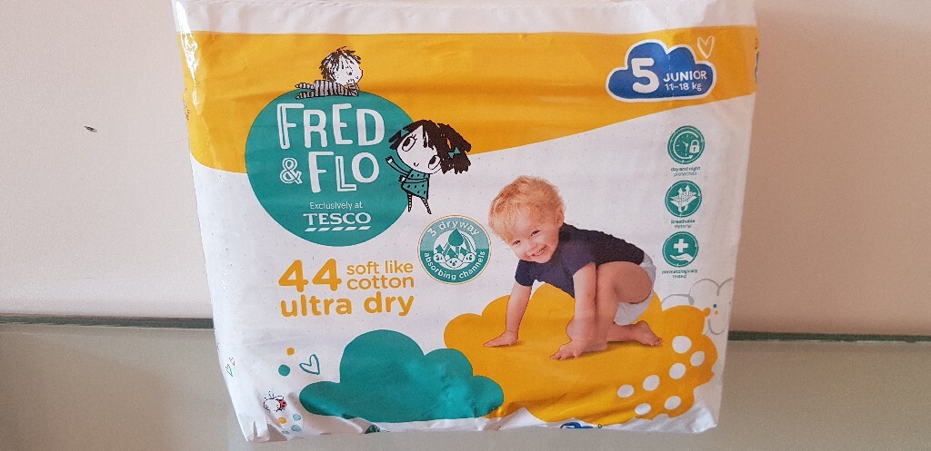 nowe pieluchy tesco fred&flo pieluchomajtki