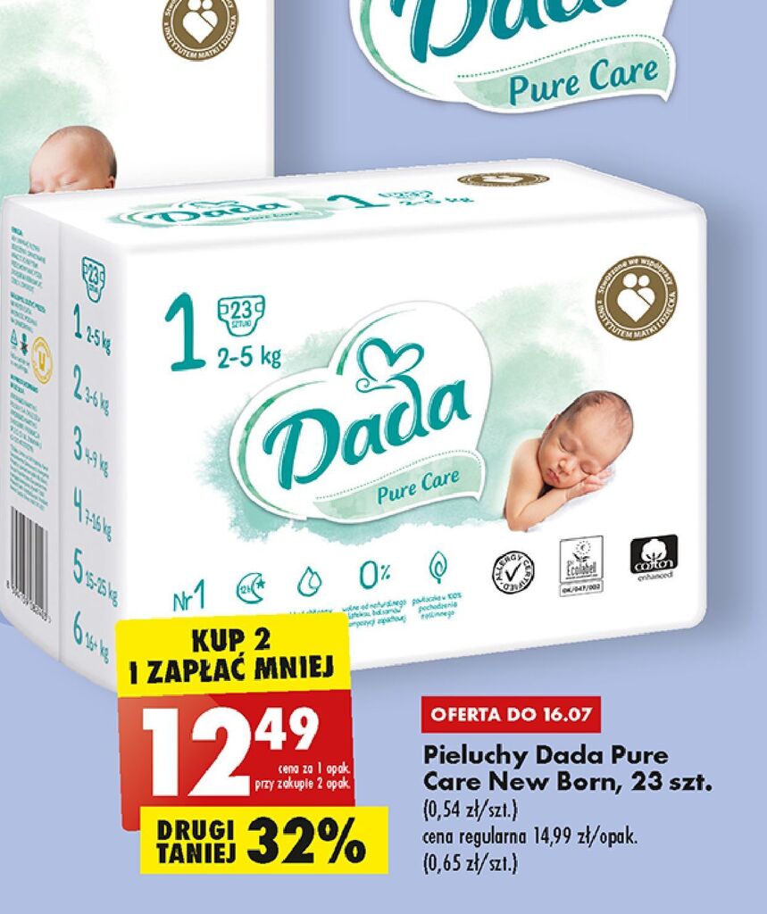 pieluchomajtki pampers premium care pons