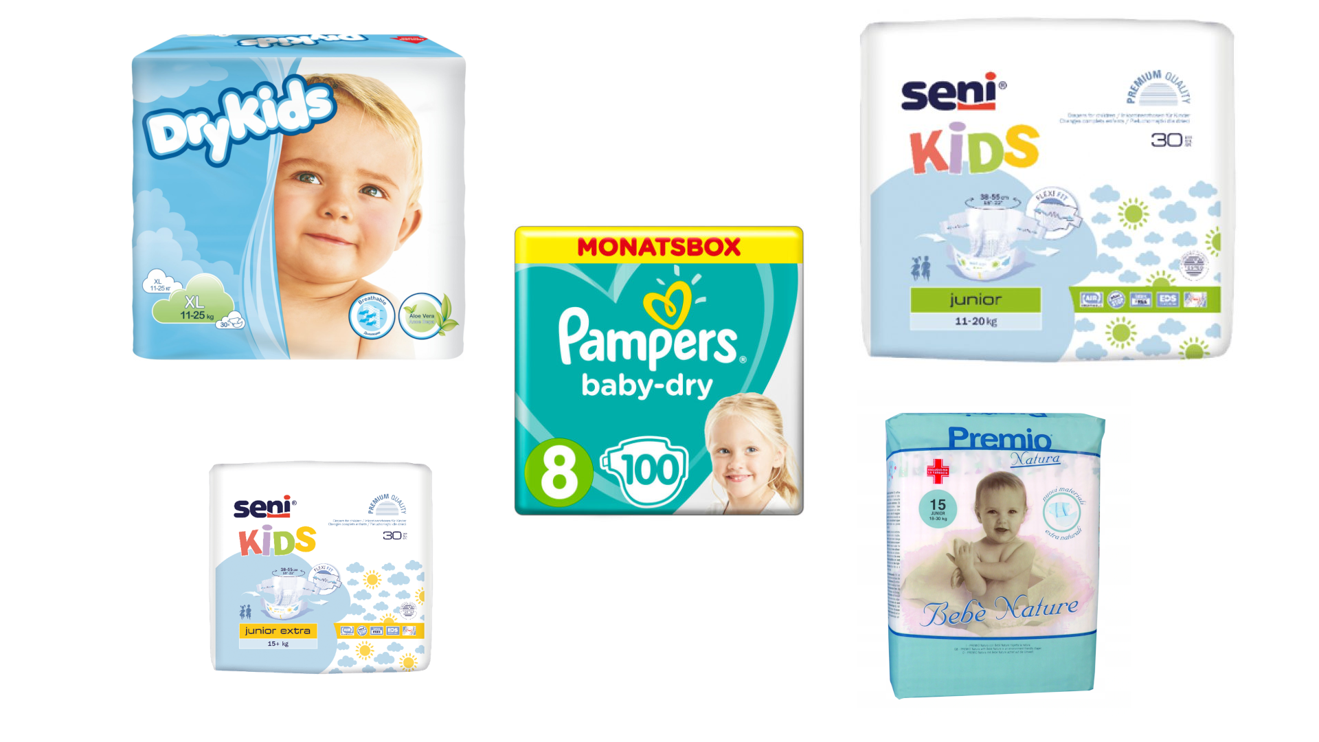 reklama pampers premium care zdjęcia