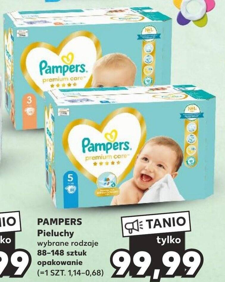 pampersy pampers giant 3