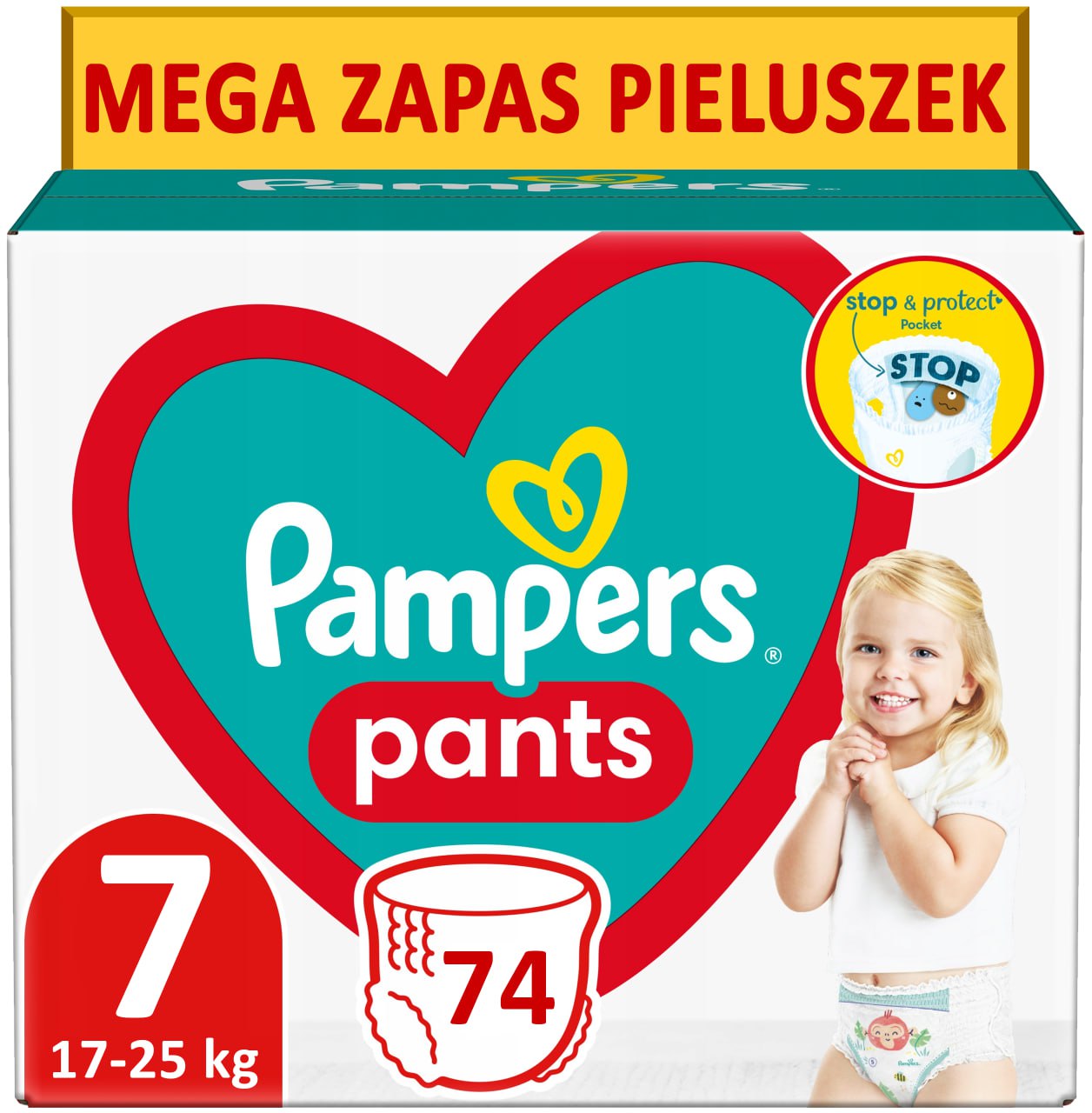 pampers pieluchomajtki midi 3