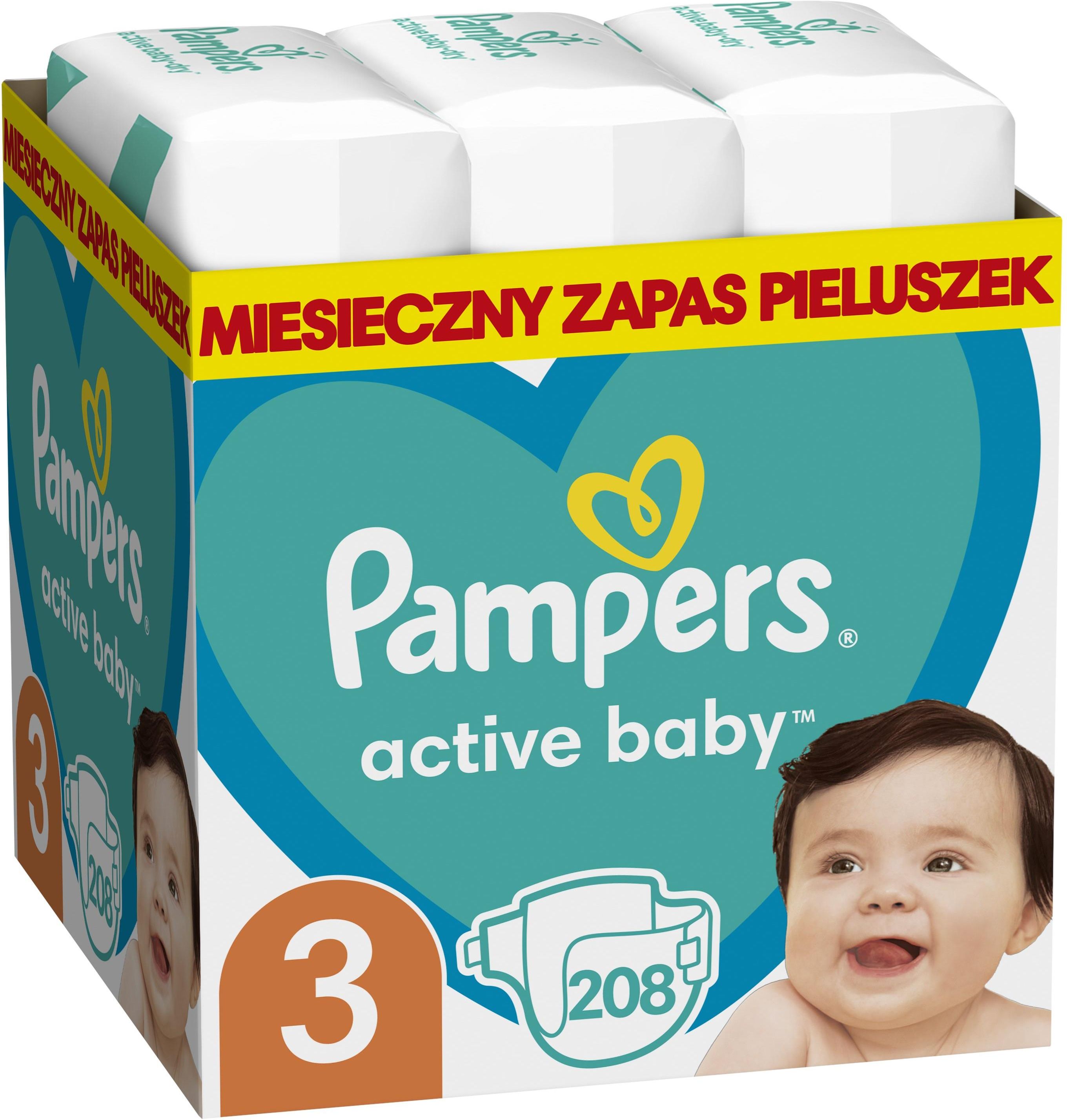 pampers rozmiar 2 lub 3