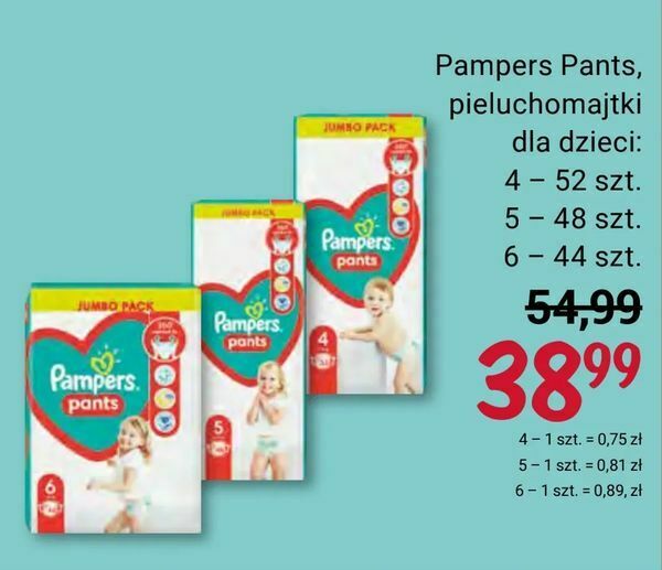 pampers tozmiar 2