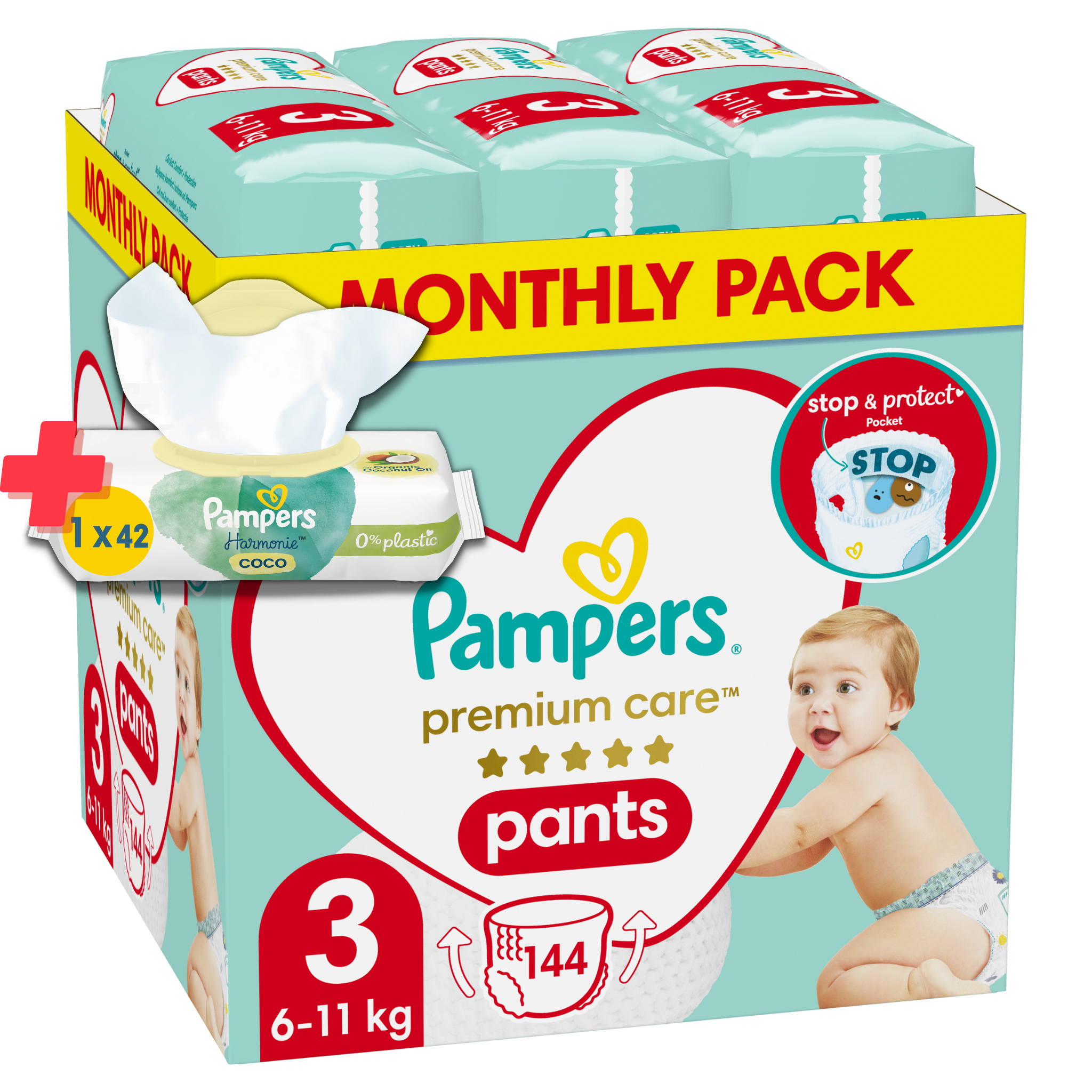 pampers pants pieluchomajtki 4 mega box 104 szt